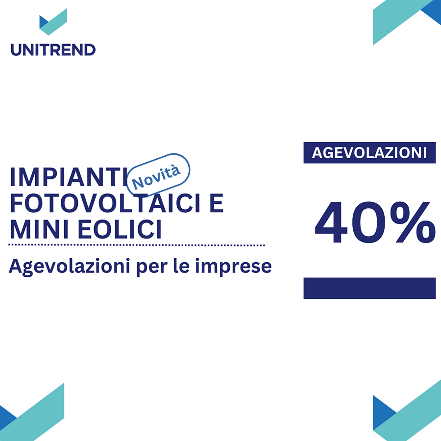 SOSTEGNO ALL’AUTOPRODUZIONE DI ENERGIA DA FONTI RINNOVABILI NELLE PMI